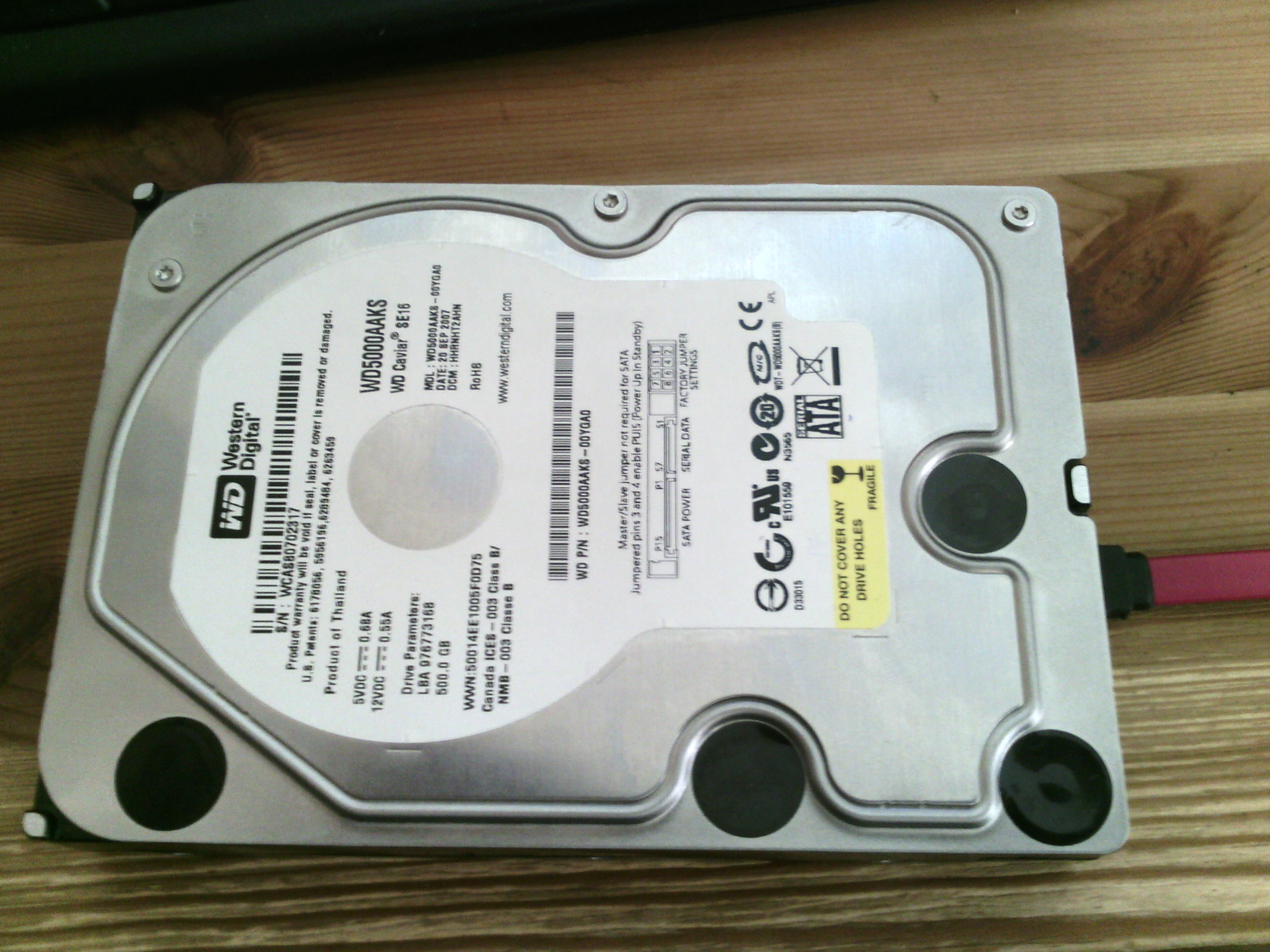 seguridad Incomparable tragedia Estado actual de los discos duros, sata 2 3 , SSD